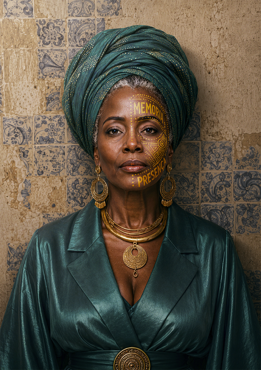 Retrato da campanha MAMA AFRICA
