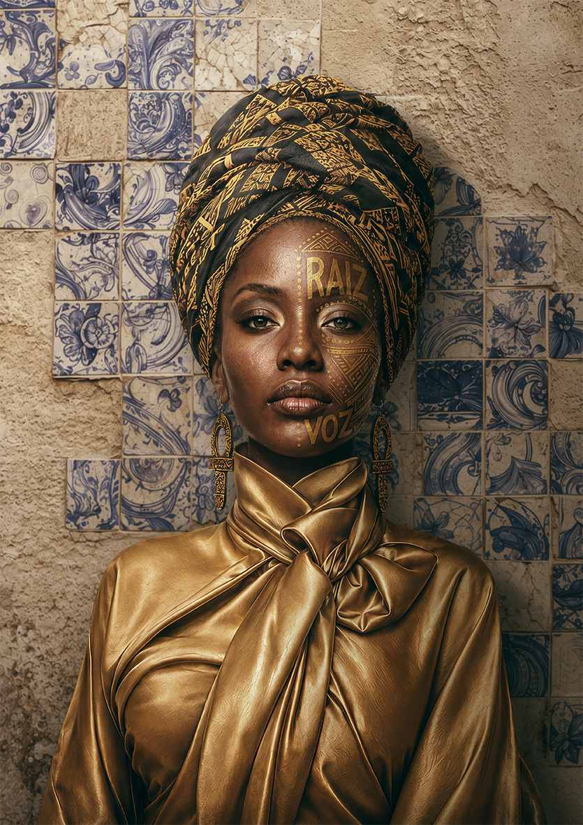 Retrato da campanha MAMA AFRICA